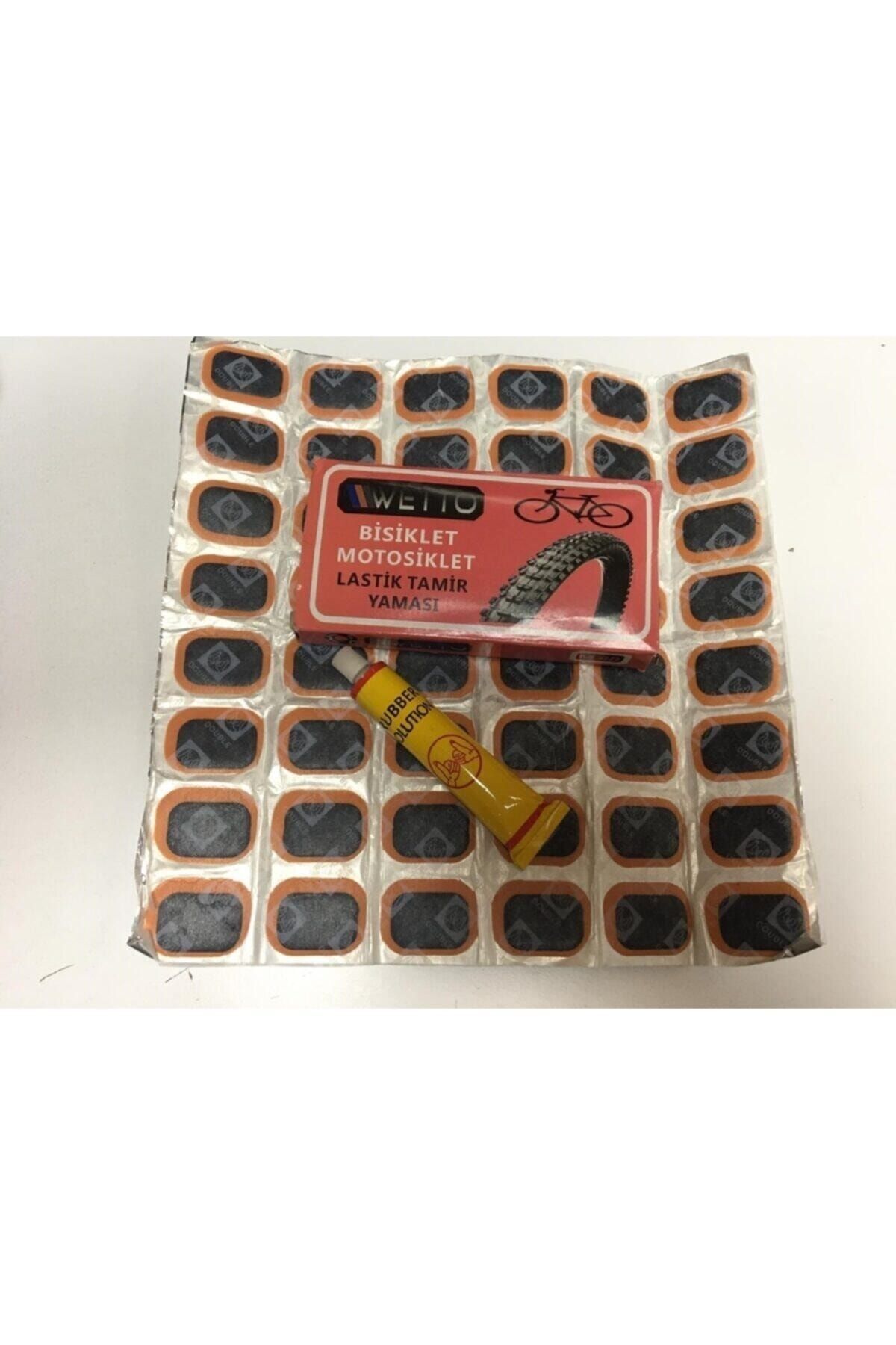 Lastik Yama Seti 48 Adet Yama + Yapıştırıcı Tüp