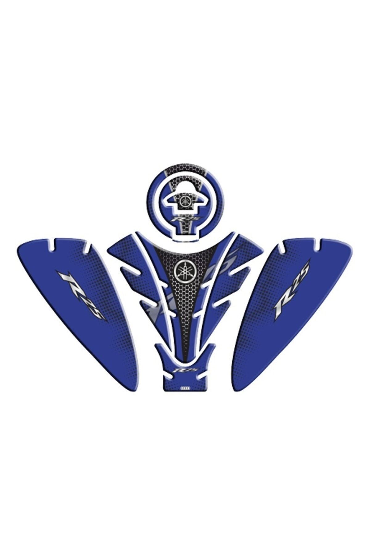YAMAHA R25 2019 - 2023 UYUMLU TANK PAD SET 004
