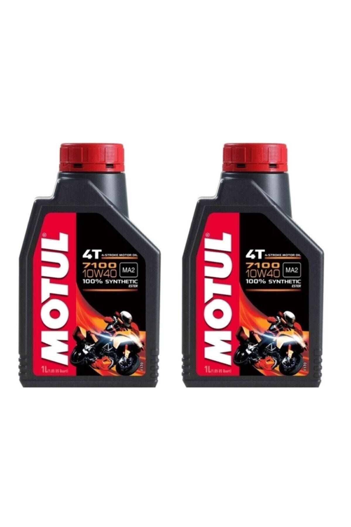 Motul 7100 10w40 4 T ( 1 Lt ) 2020 Üretim Tarihi 2 Adet
