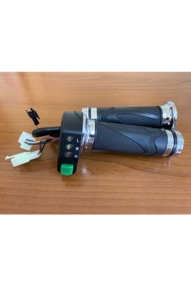 Elektirikli Bisiklet.gaz Kolu 3 Kademelı Isıklı 9 Kablo Set