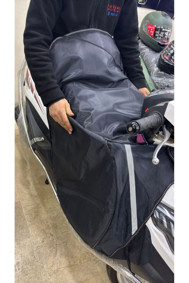 Kurye Diz Koruma Örtüsü [dizlik] Honda Spacy110 Fızy Actıva S Impertex - Reflektörlü Rks Bolero Blaz