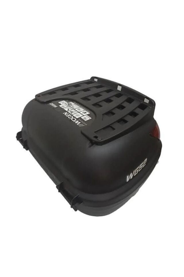 Wg52 Basic 52litre Motorsiklet Arka Çantası Siyah Renk -sırt Dayamasız Basic Model