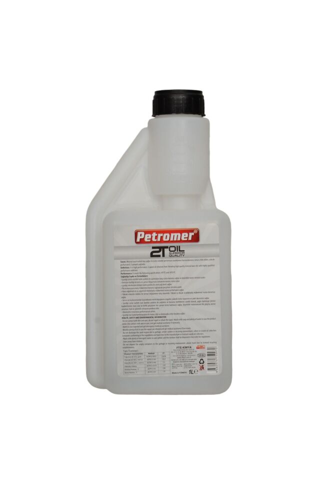 Petromer 2 Zamanlı Performans Yağı Ölçekli 1 Lt