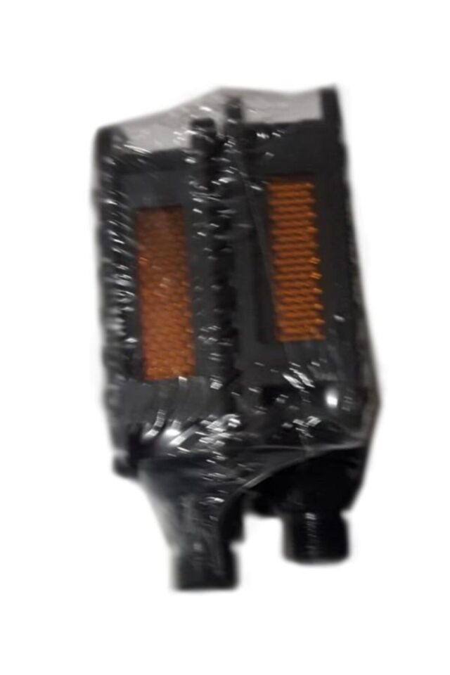 Mtb Büyük Bisiklet Pedal Takımı Bilyalı Reflektörlü Kalın Mil
