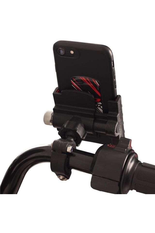 Gp Kompozit Universal Ayarlanabilir Telefon Tutucu Siyah