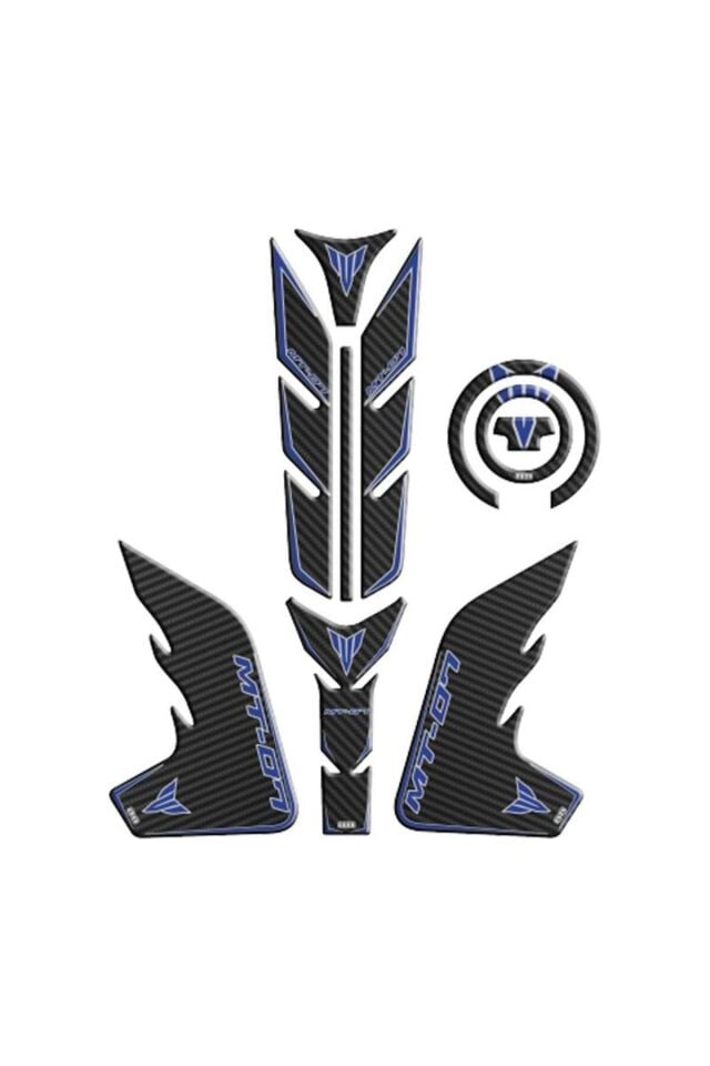 Mt07 2018 - 2020 Uyumlu Tank Pad Set 003