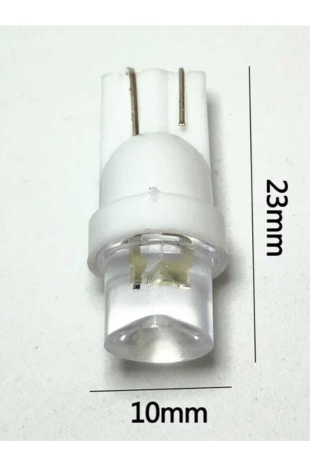 Dipsiz Minyatür Ampül T10 Park Tavan Sinyal Beyaz Led Ampul