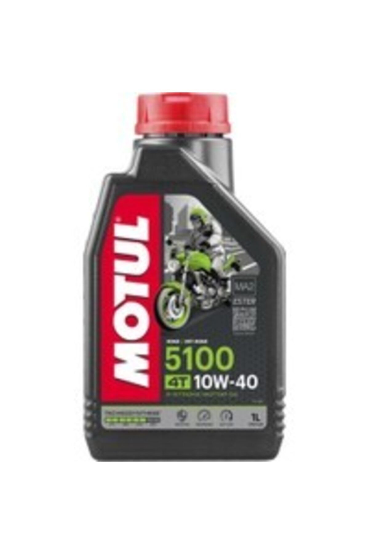 4t 5100 10w-40 Motosiklet Yağı 1 Litre