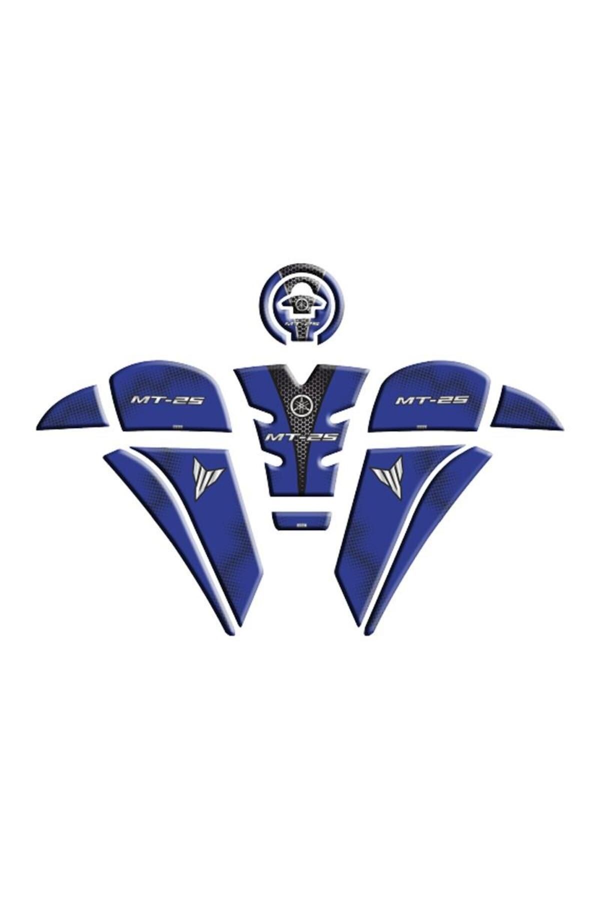 Mt25 2020 - 2023 Uyumlu Tank Pad Set 005