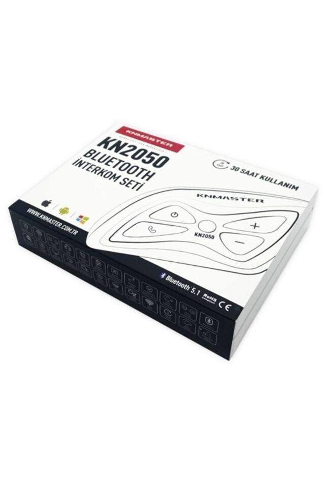 Knmaster Kn2050 Bluetooth Interkom Seti