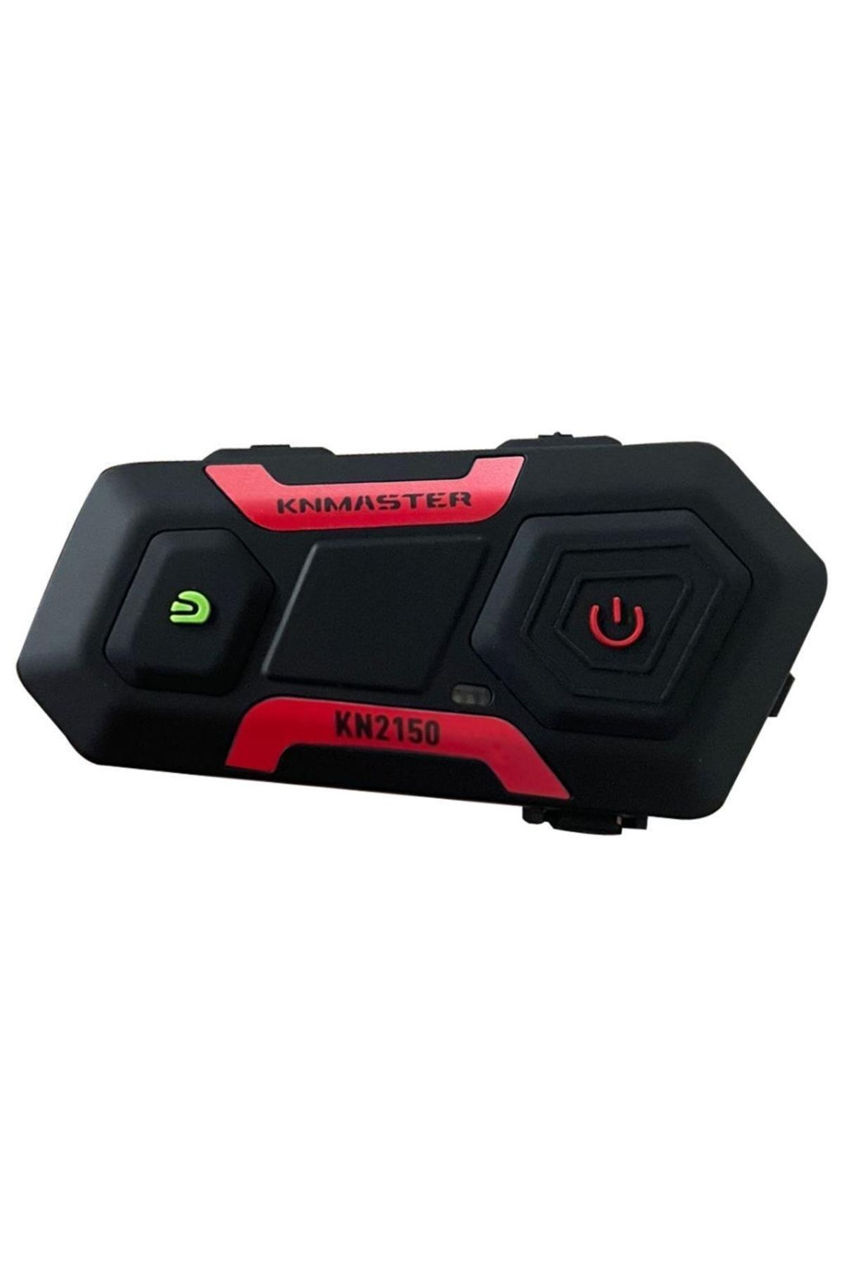 Kn2150 Motosiklet Kask Interkom Bluetooth Intercom Kulaklık Seti Kırmızı Hediye Seti