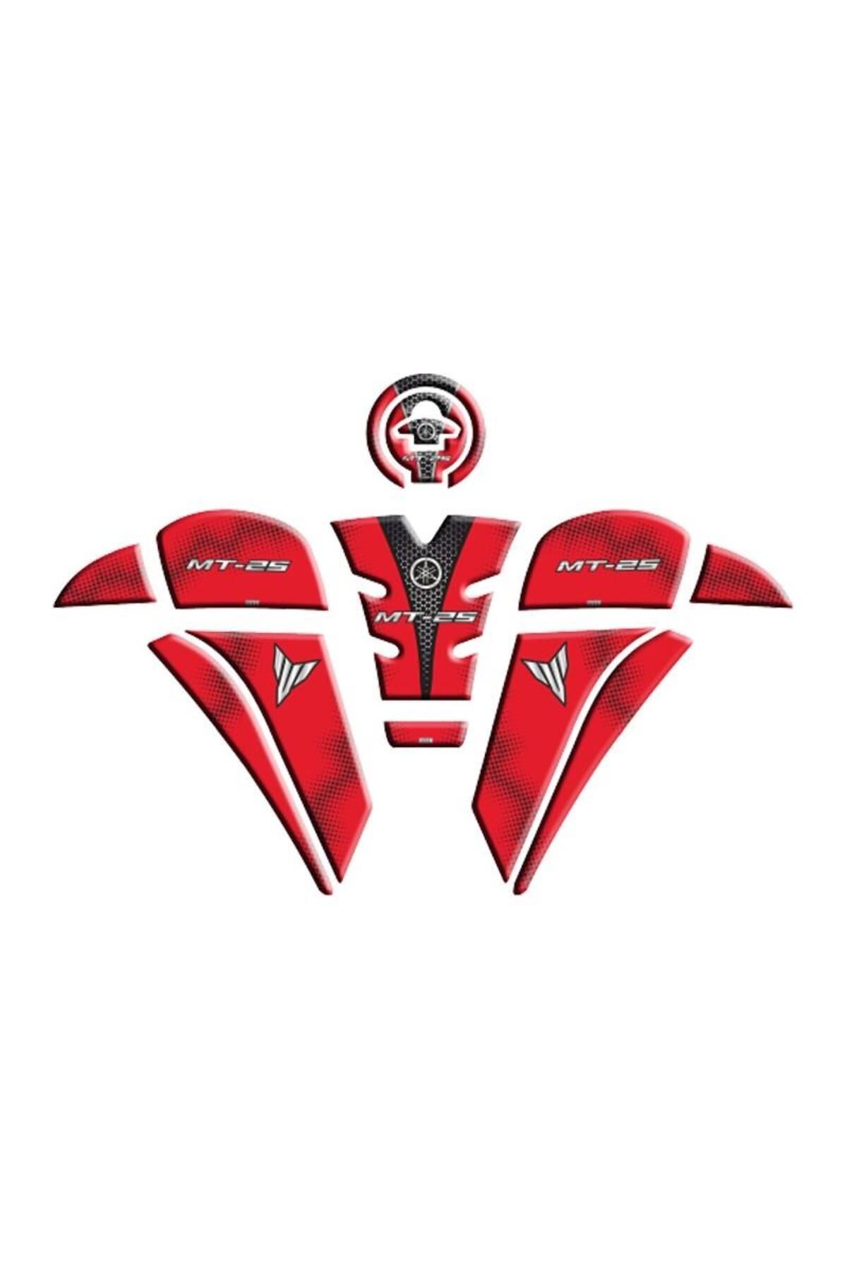 Mt25 2020-2021 Uyumlu Tank Pad Set 004