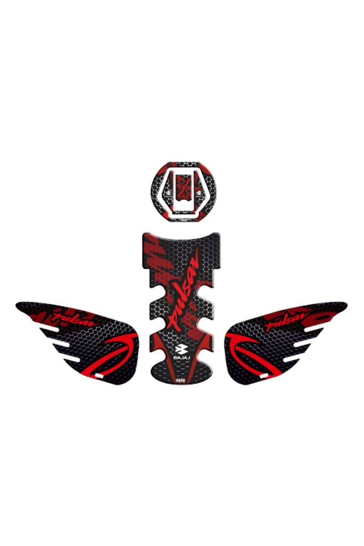 Bajaj Pulsar 2014 - 2023 Uyumlu Tank Pad Set 004