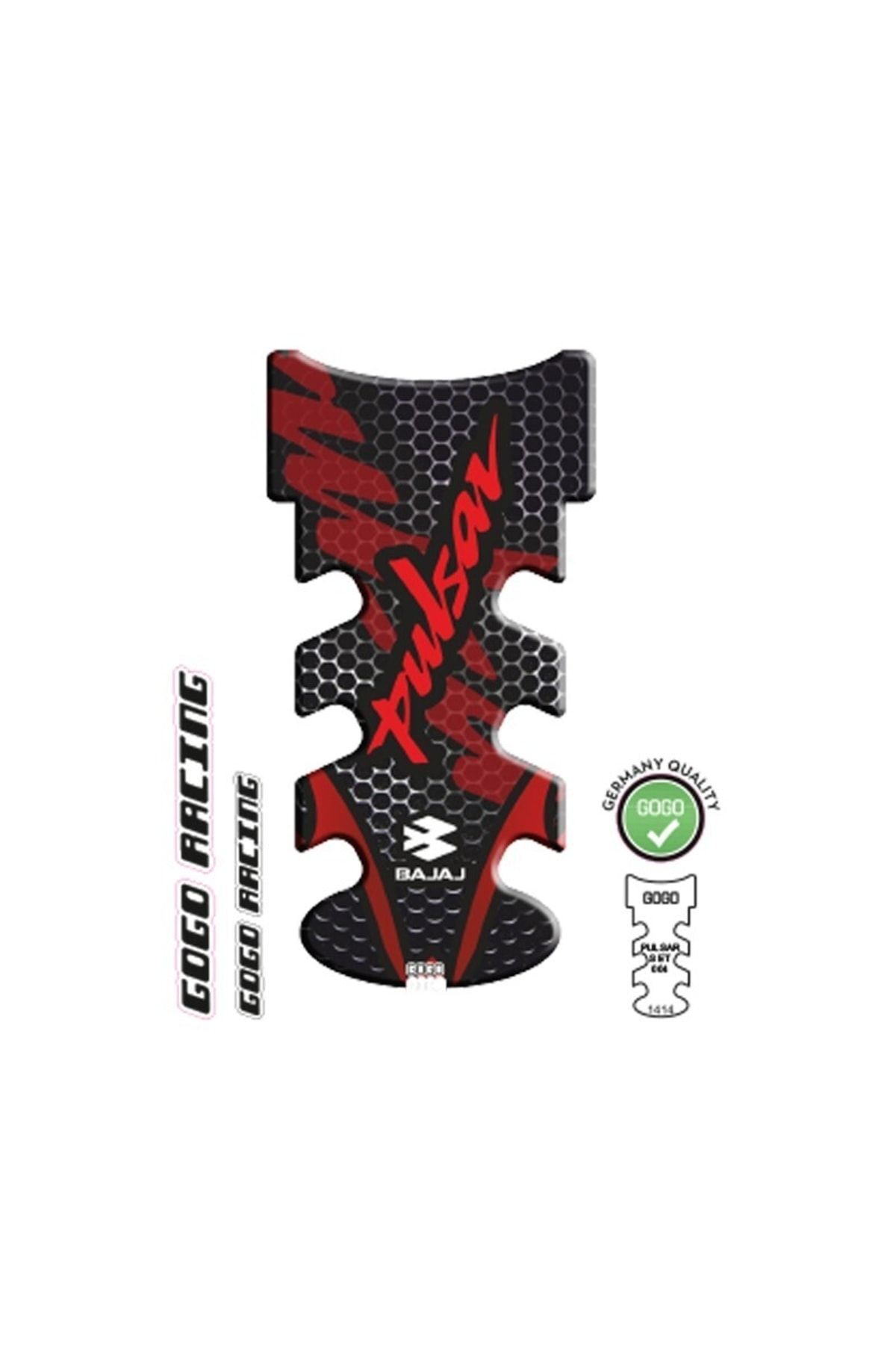 Bajaj Pulsar 2014 - 2023 Uyumlu Tank Pad 004