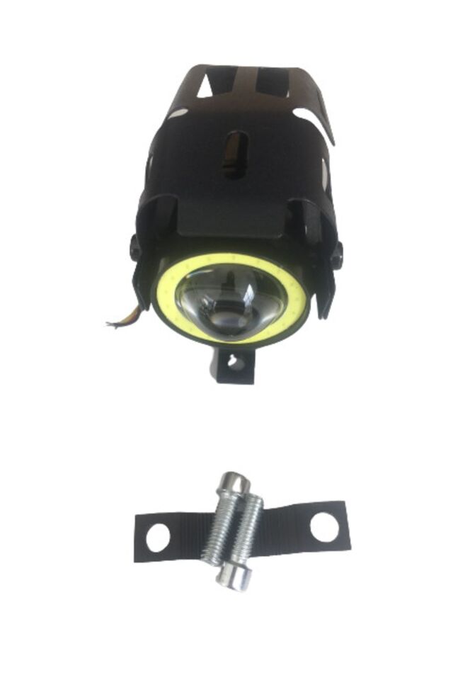 Motosiklet Sis Farı 12 V Mini Beyaz Angelli Beyaz Işık 041 20 46