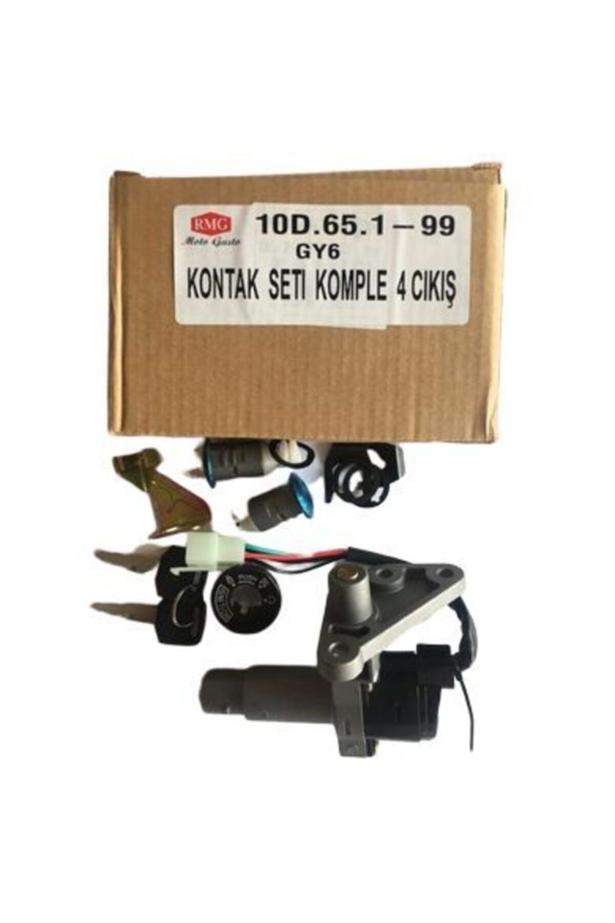 Scooter Kilit/kontak Seti 150 4.fiş Rmz