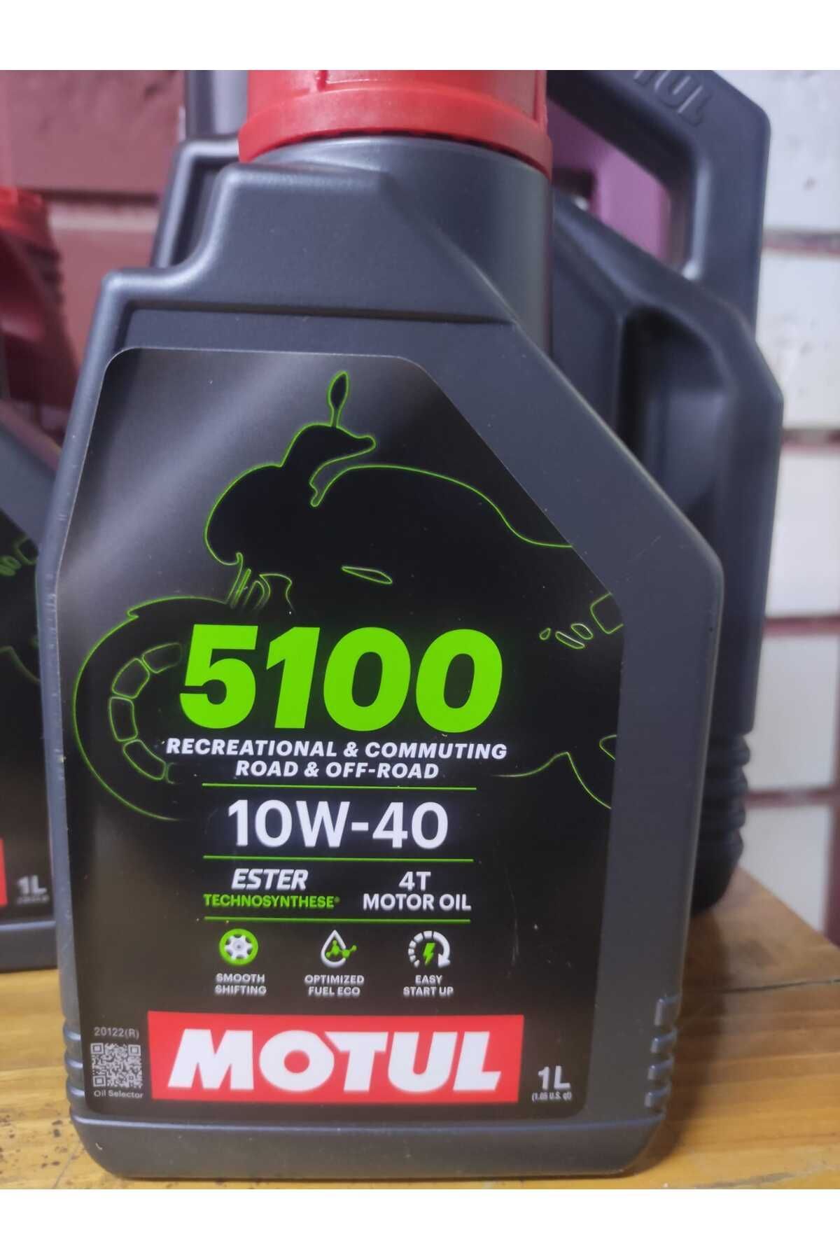 5100 10w40 4t Motosiklet Yağı - 1 Lt Ürün Üretim 2024