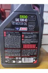 5100 10w40 4t Motosiklet Yağı - 1 Lt Ürün Üretim 2024