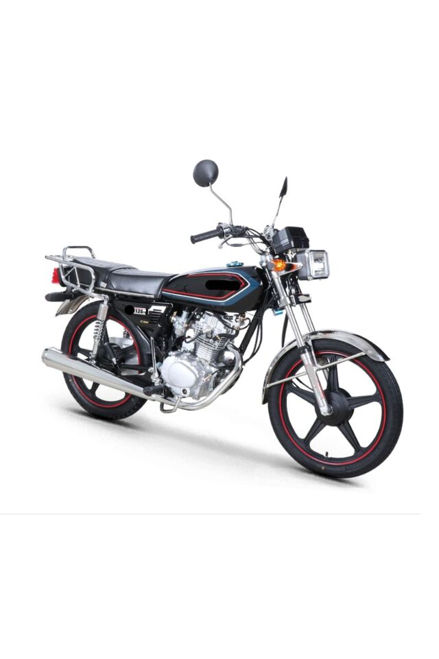 Motorsiklet Cg 125 Siyah Depo Ve Yan Kapakları Set Cg Modellere Uygun Set