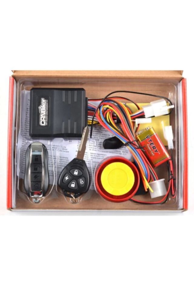 Motosiklet Alarm Seti. Tüm Motosiklet Markalarıyla Uyumludur.