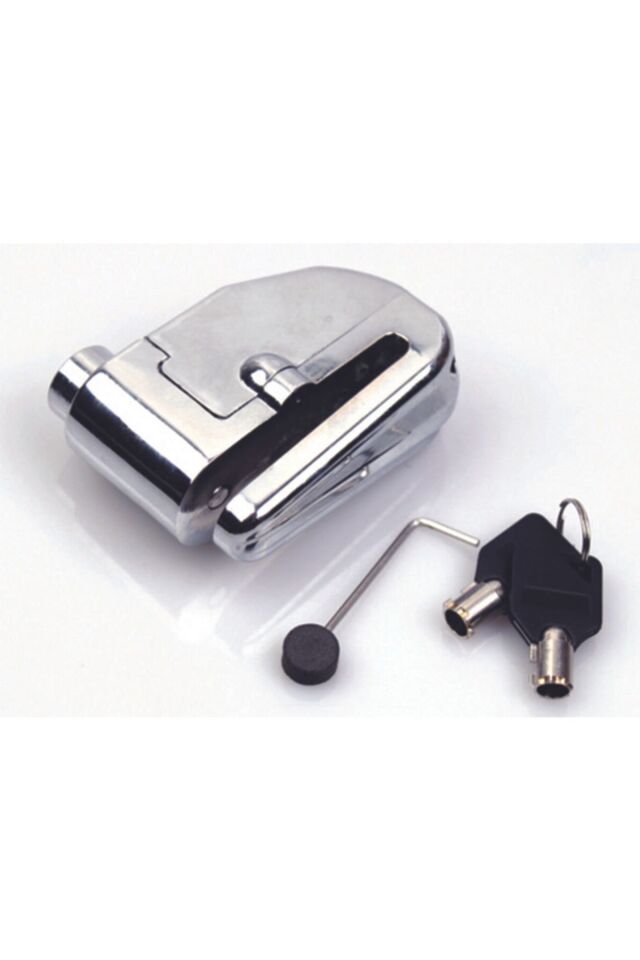 Motosiklet Disk Kilidi Alarmlı 303 Çelik