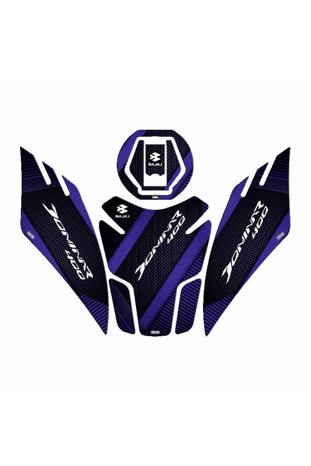 Bajaj Dominar 400 Uyumlu Tank Pad Set 002
