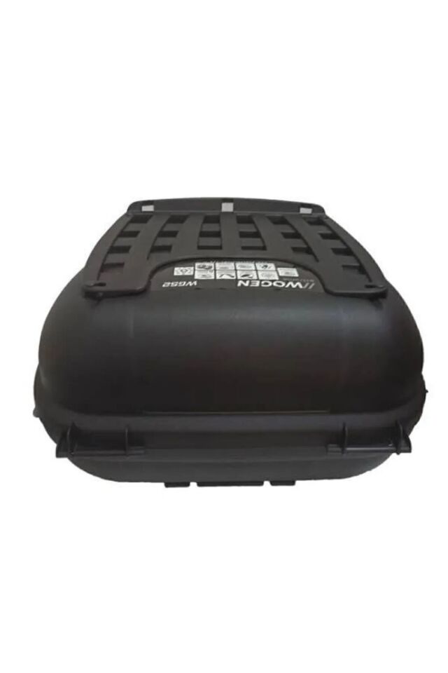 Wogen Wg52 Basic 52litre Motorsiklet Arka Çantası Siyah Renk - Sırt Dayamasız Basic Model -