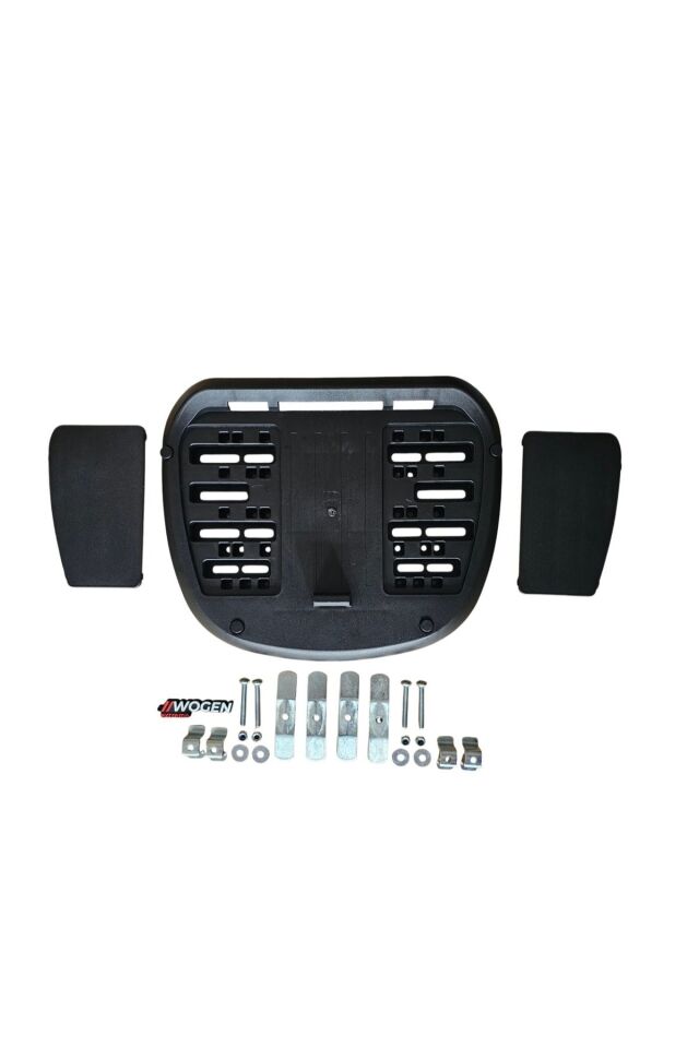 Wogen Wg52 Basic 52litre Motorsiklet Arka Çantası Siyah Renk - Sırt Dayamasız Basic Model -