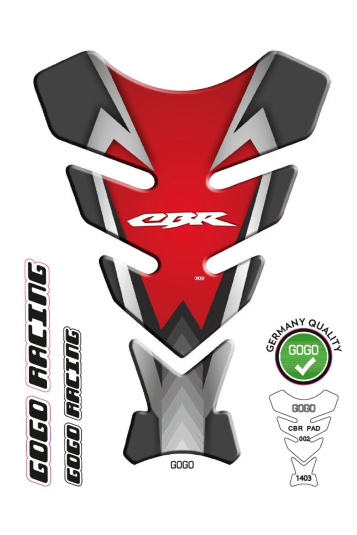 Cbr 125cc-250cc Uyumlu Tank Pad 002