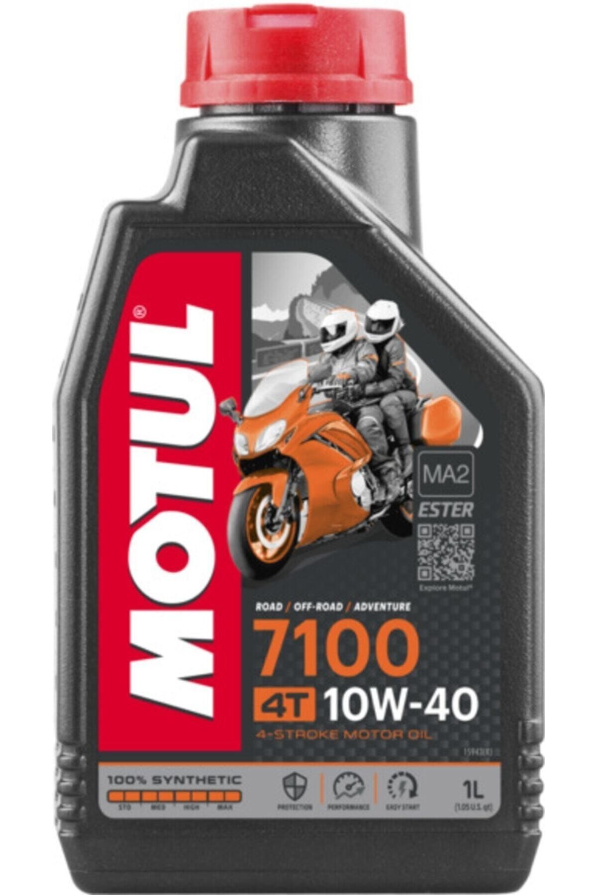 7100 10w40 4t 1 Litre Motosiklet Yağı