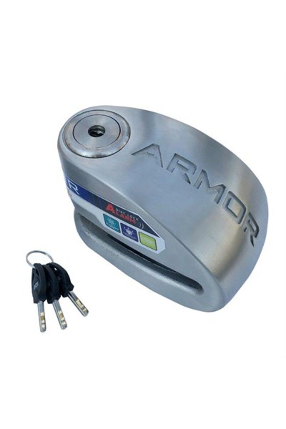 606mva 120db Alarmlı Disk Kilidi 6mm