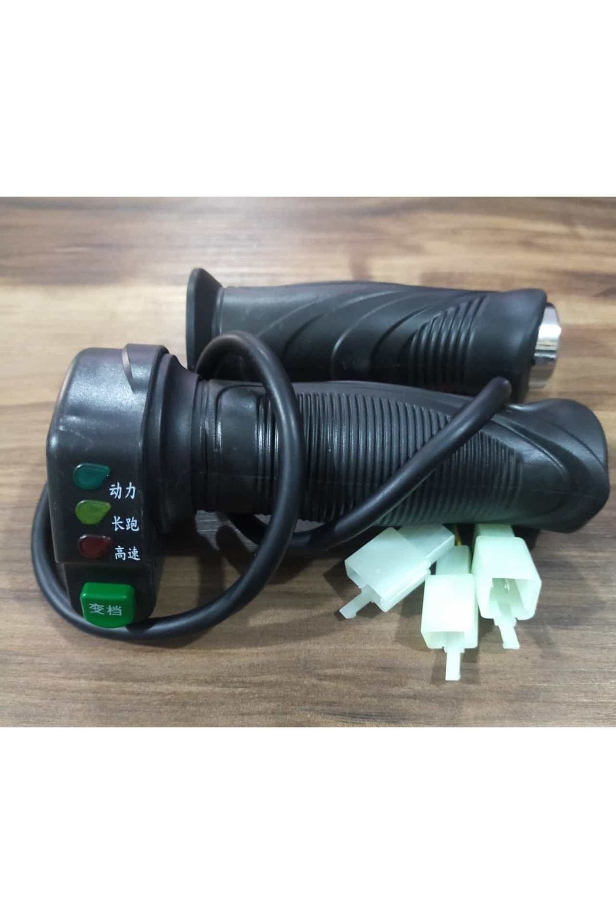 E-bike Gaz Kolu Takım Işıklı Vitesli