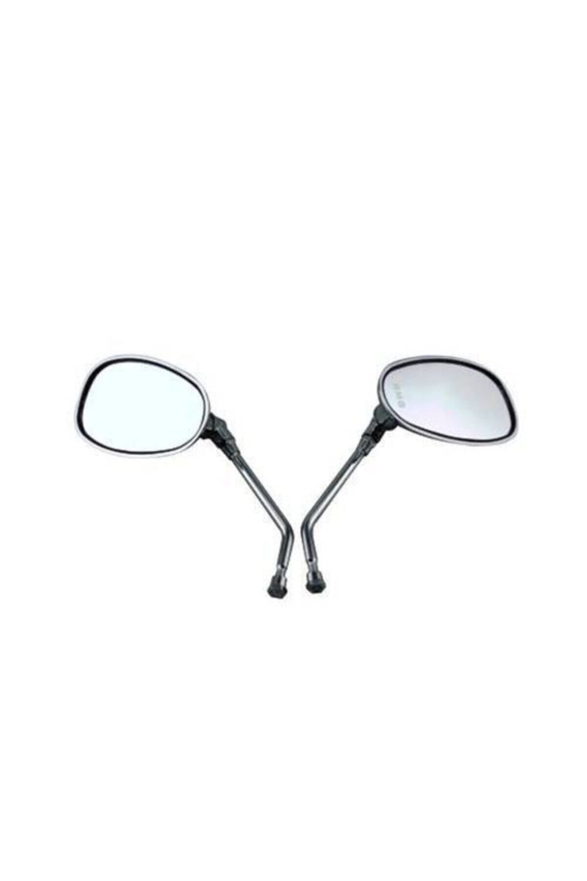 Cub - Cg Ayna Takımı 10 Mm - Oval - Nikelaj - Krom