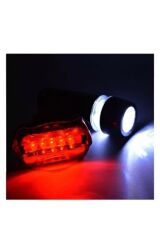 Led Bisiklet Lambası Feneri Ön Far Arka Stop Işık Aydınlatma Seti