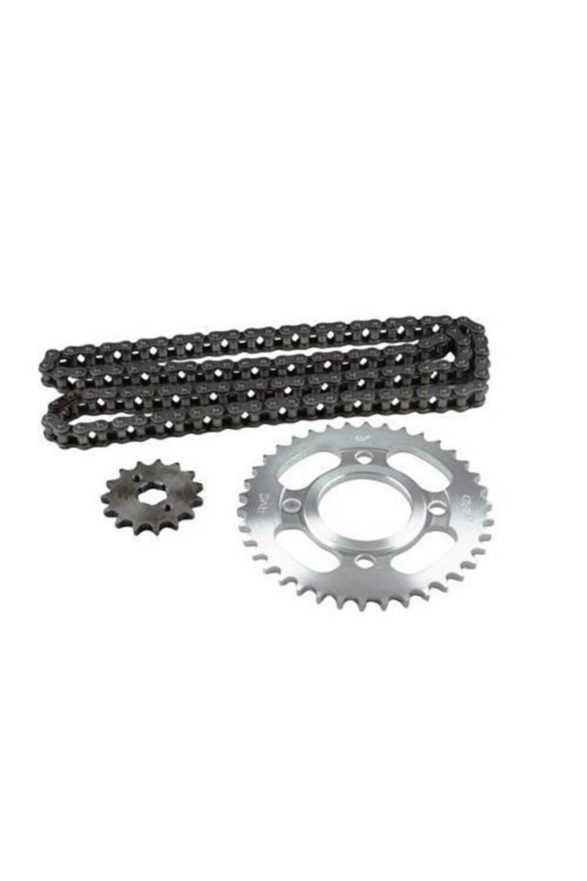 Motorsiklet Cg 125 / 150 Zincir Dişli Seti - 38t 15t 102l - Düz Arka Dişli