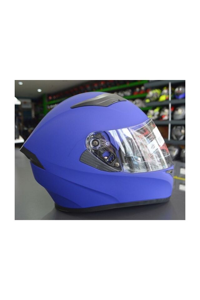 Jk-21 Full Face Mat Mavi Kask Tyc00481510942