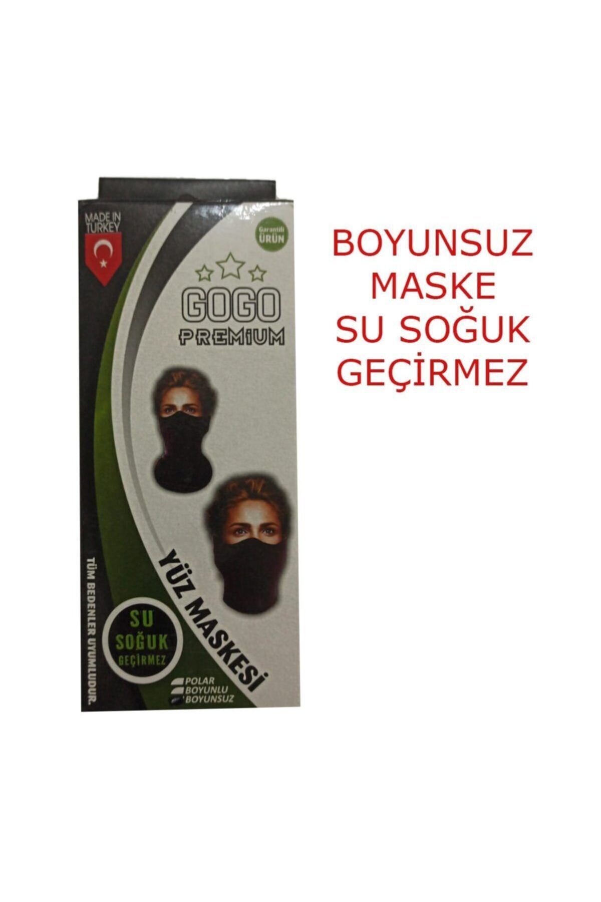 Boyunsuz Maske Kutulu Gogo