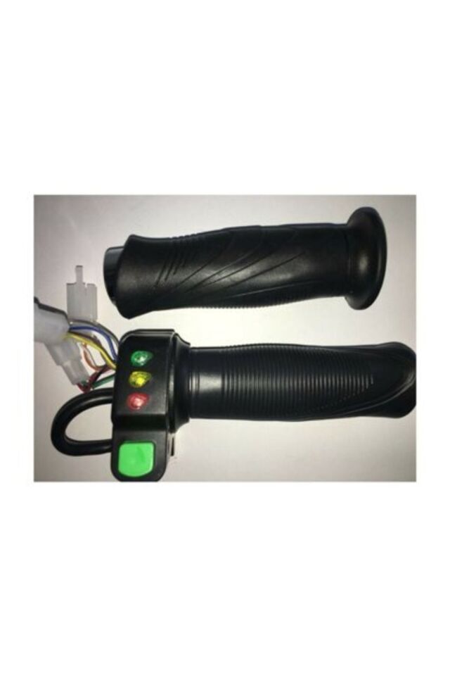 Elektrikli Bisiklet Gaz Kolu - Işıklı Model