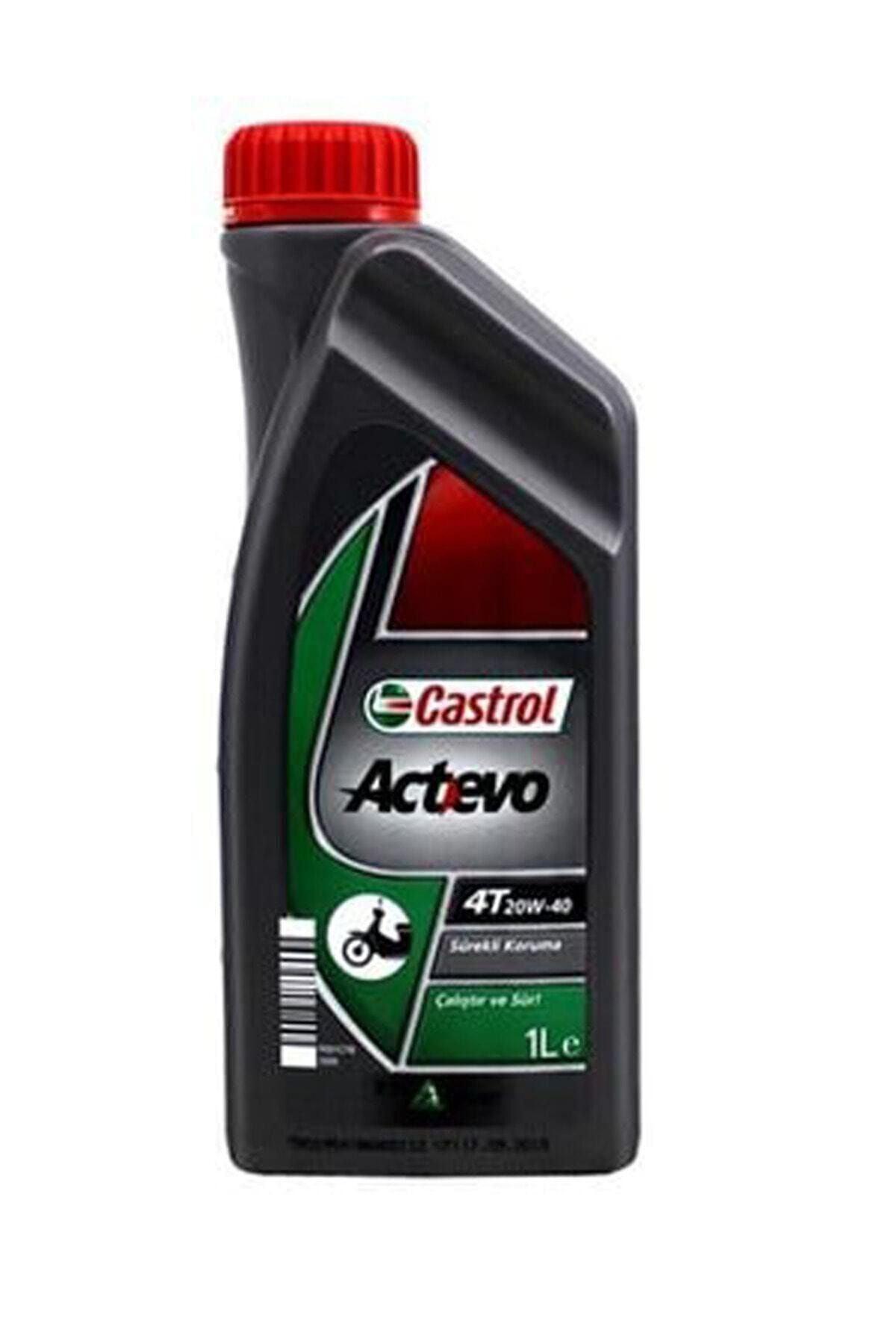 Castrol Actevo 20w/40 4t 1 Lt 4 Zamanlı Motosiklet Yağı