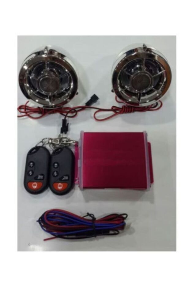 Motospartan Müzik Sistemi -mp3 Çalar -alarm -usb Okuyucu -radyo Rmg Mt138-fd