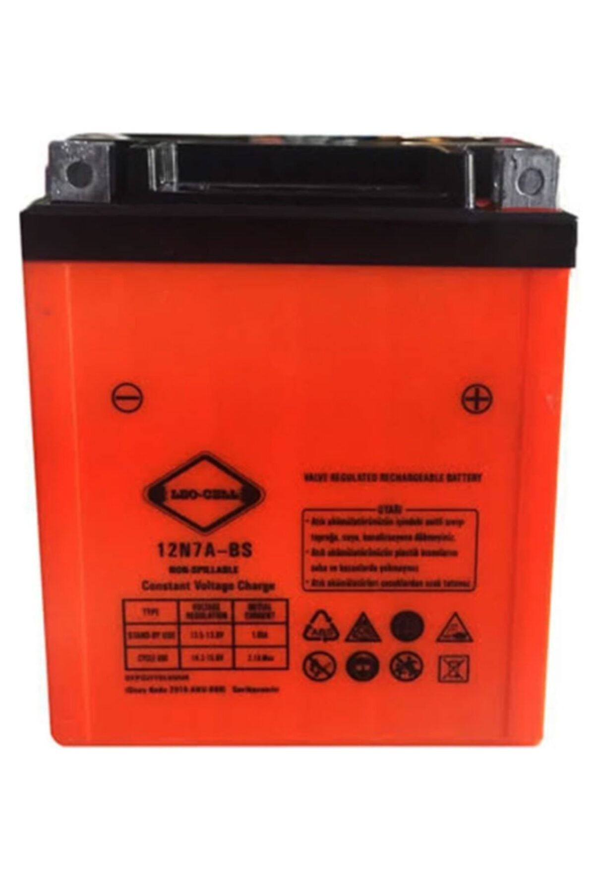 Leo Cell Akü Yamaha Ybr Uyumlu 12n7a-bs(12v7ah/10hr)