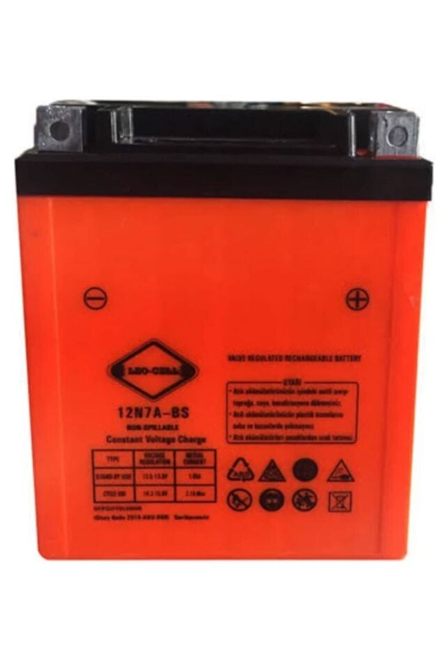 Leo Cell Akü Yamaha Ybr Uyumlu 12n7a-bs(12v7ah/10hr)