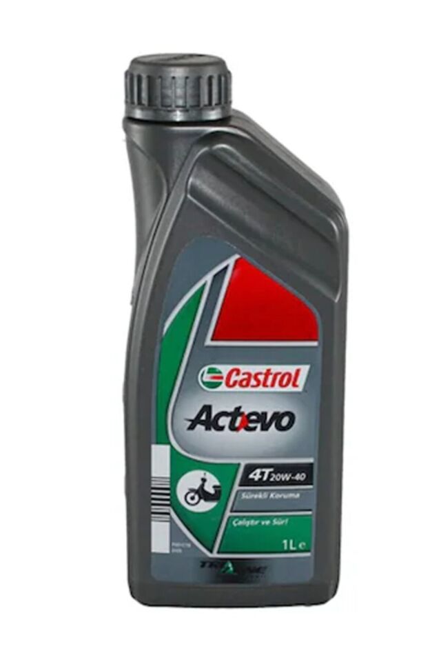 Castrol Actevo 20w 40 Motosiklet Yağı 1 Lt.