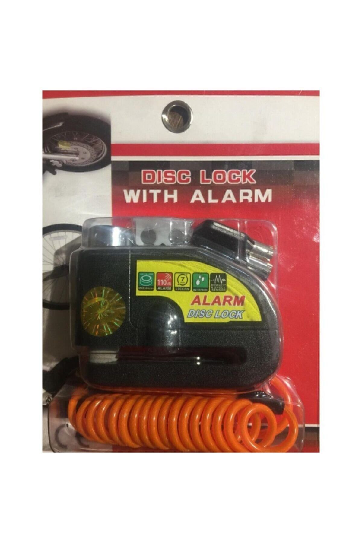 Motorsiklet Motor Alarmlı Disk Kilidi Yüksek Sesli