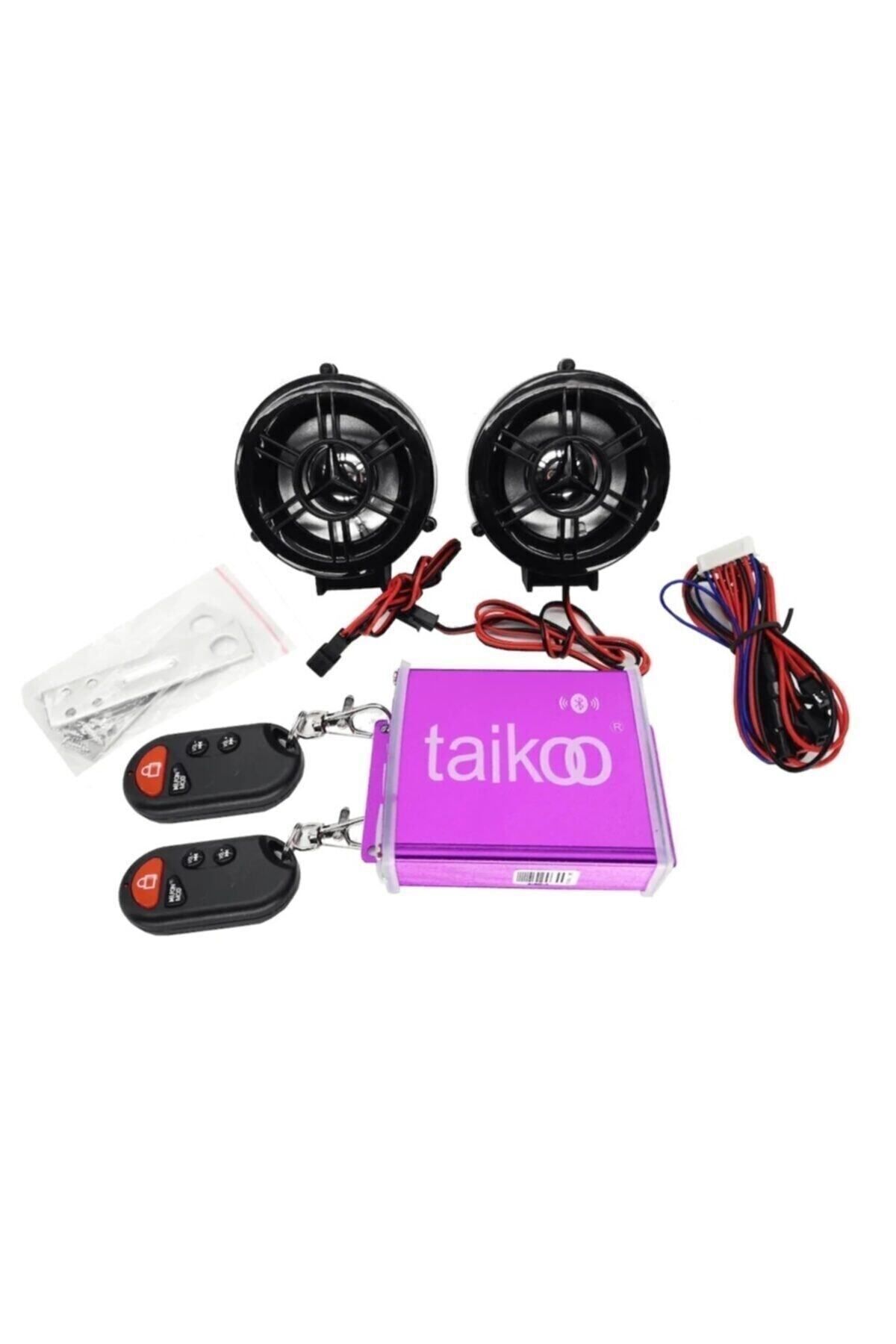 Motosiklet Yüksek Ses Mp3 Çalar Radyo Alarm Yüksek Sesli Bluetooth