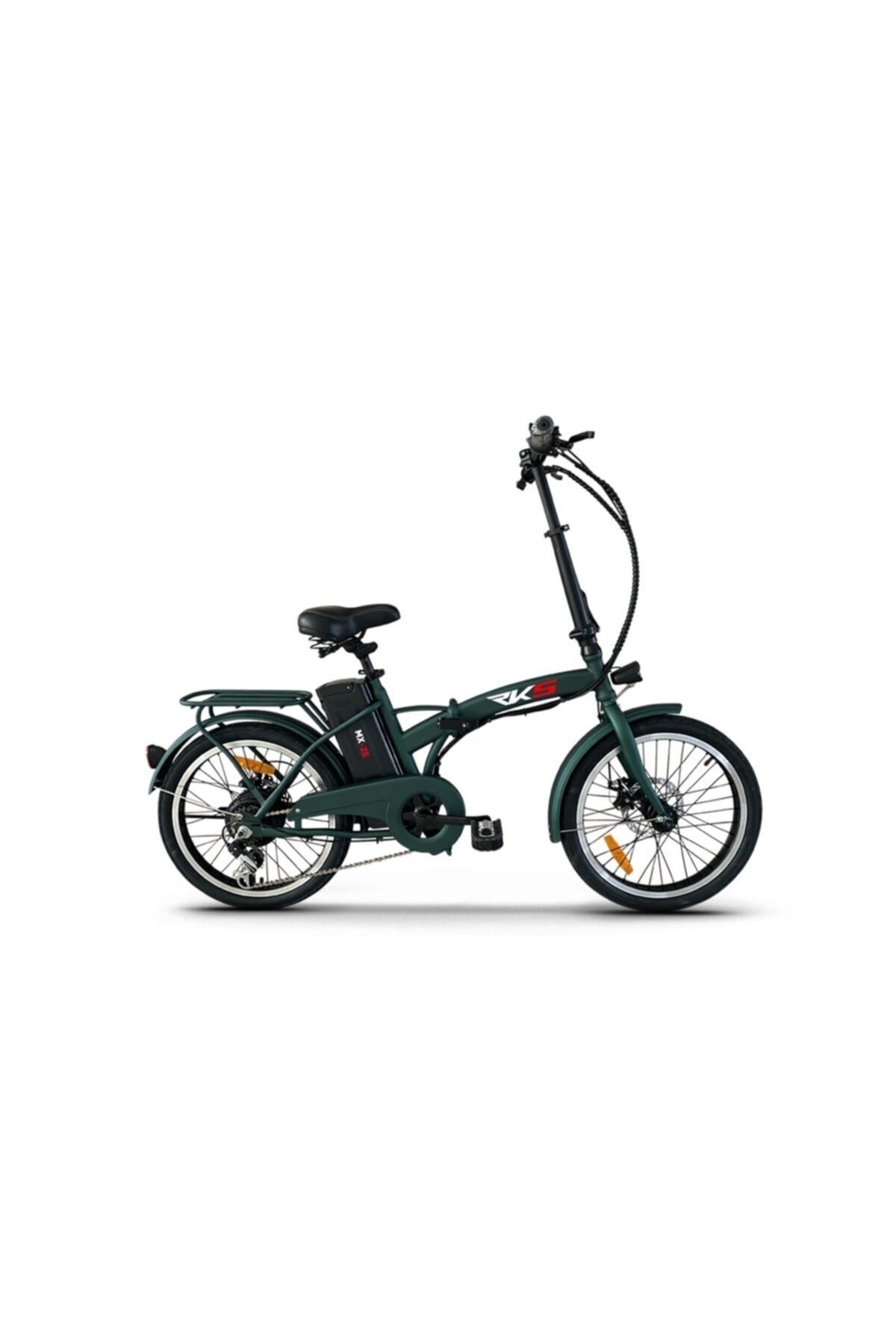 Mx 25 20 Jant Katlanabilir Elektrikli Bisiklet 2020 Model Yeşil