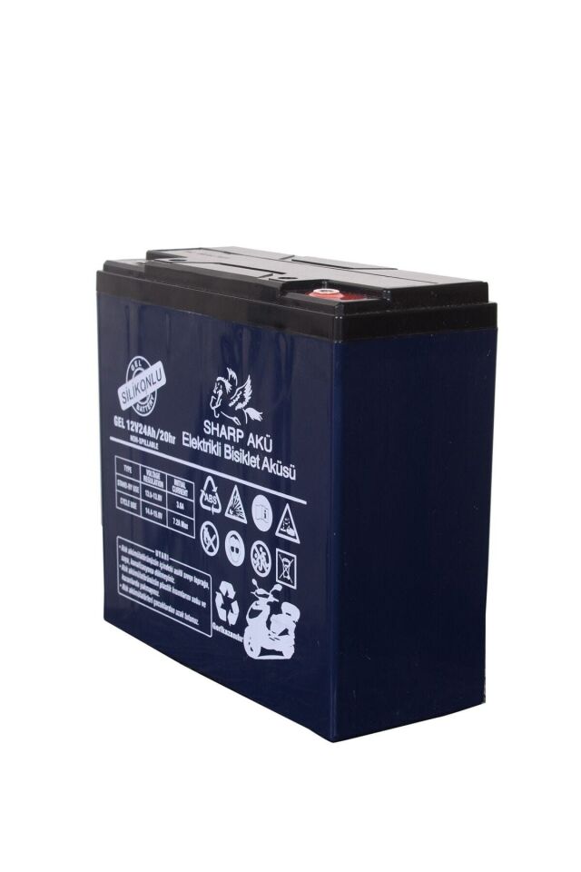 Elektrikli 12 v 24 Ah Motorsiklet Jel Aküsü