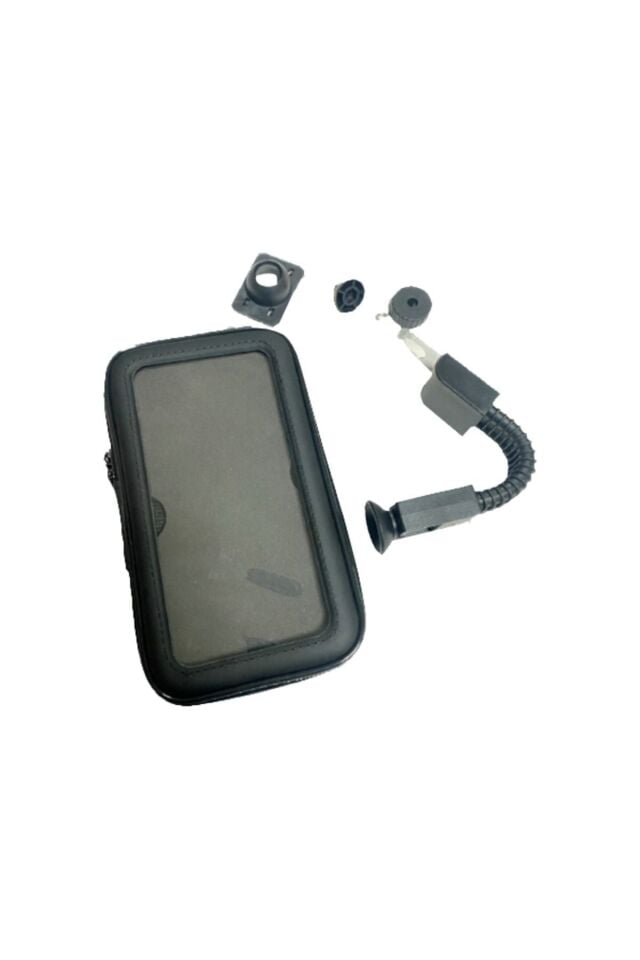 Motosiklet Ayna Bağlantılı Telefon Tutucu