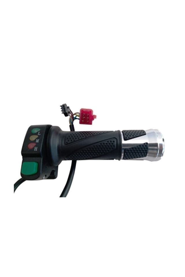 Elektrikli Bisiklet Gaz Kolu - Işıklı Model