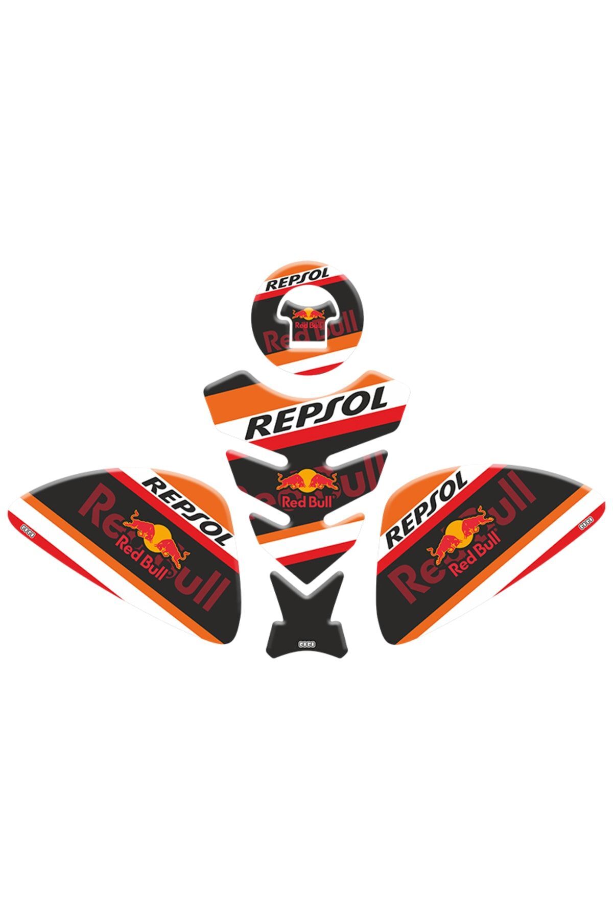 Cbr 125cc-250cc Uyumlu Tank Pad Set 001